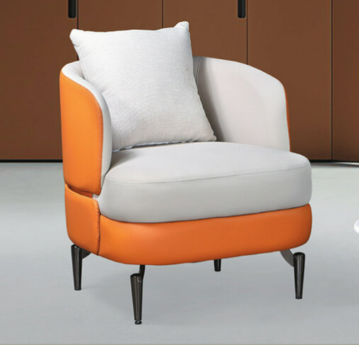 C731-1 25802休閒椅 雙色橙