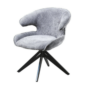 C734-3 8067旋轉休閒椅 灰麻布