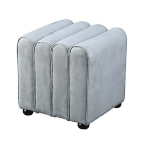 C737-1 2302淺杏絨方凳