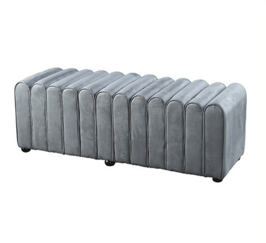 C737-2 2302灰色絨長凳