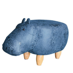 C739-2 河馬造型椅 灰皮