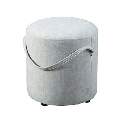 C739-4 淺灰手提圓凳