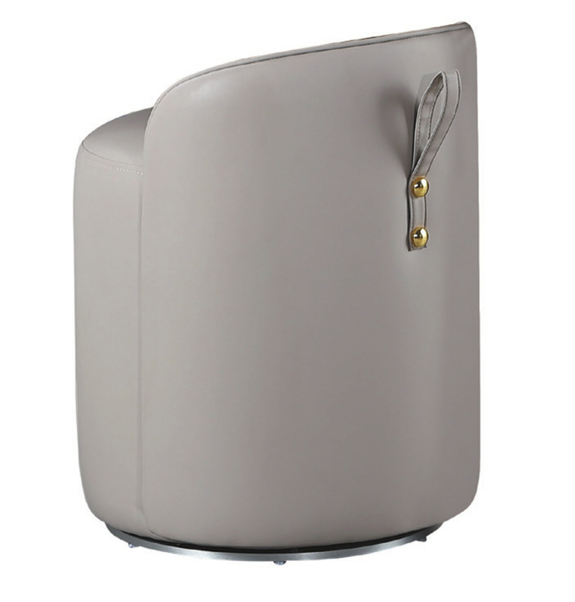 C740-10 灰皮旋轉凳子